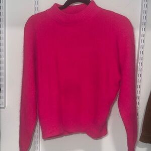 Rafaella Wool and Angora Rabbit Fur Sweater